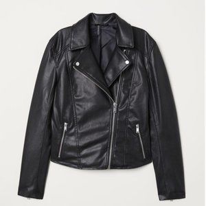 H&M Black Leather Jacket